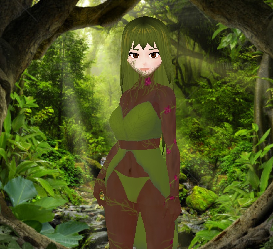 wooden body texture for vroid || Vroid 木製のボディテクスチャ