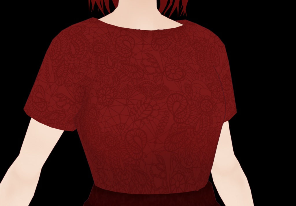 shirt with pattern || パターンのシャツ VRoid