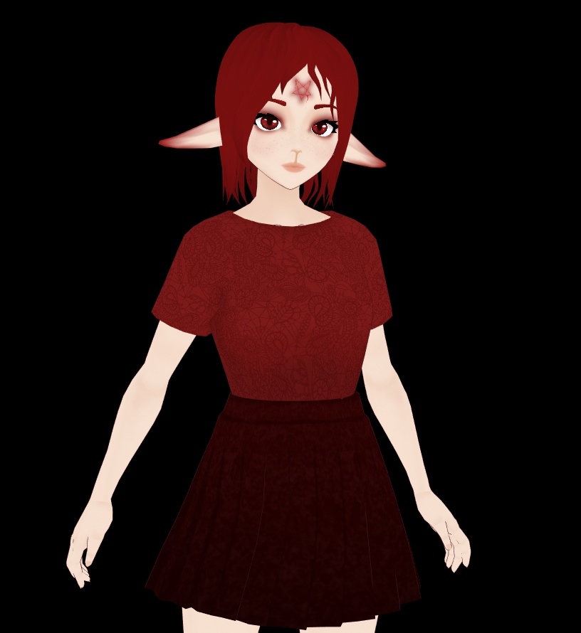 VRoid girl avatar || VRoidの女の子のアバタ