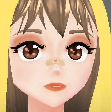 plaster on the nose || 鼻のしっくい VRoid