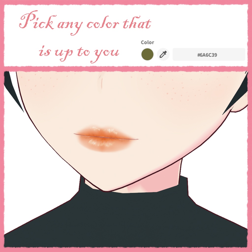Lipstick - any color Vroid || 口紅-任意の色 Vroid