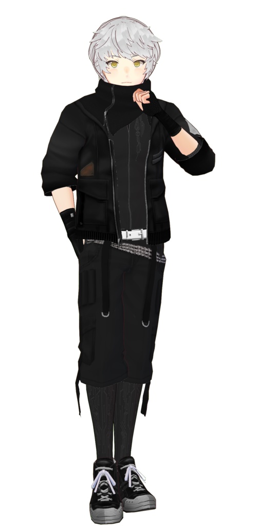 【VRoid】爽やか男子ショートヘアー Cool boy short hair【hair preset】