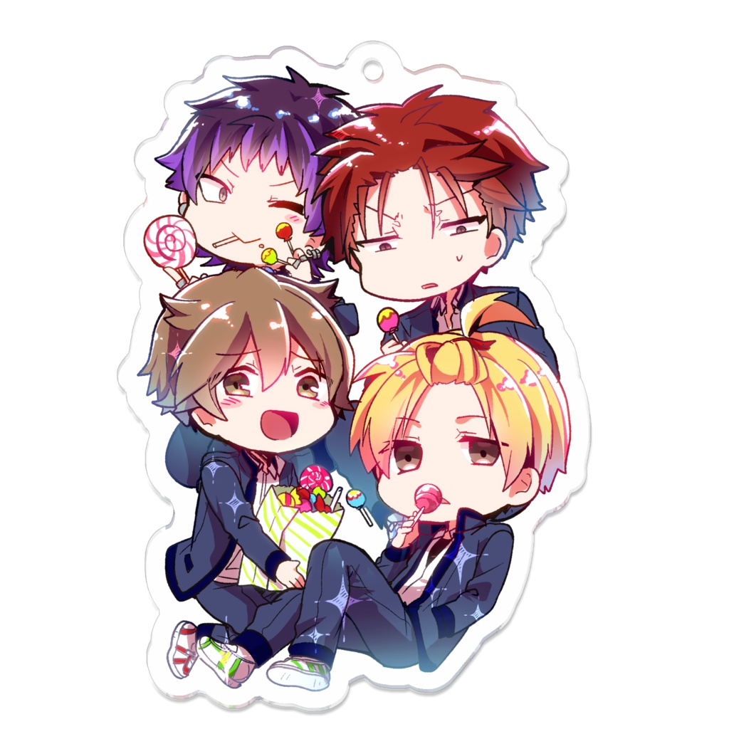 東蘭高校アクリルキーホルダー