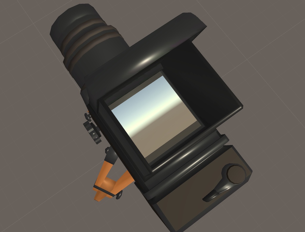 【3D】古い中判カメラ【小物】