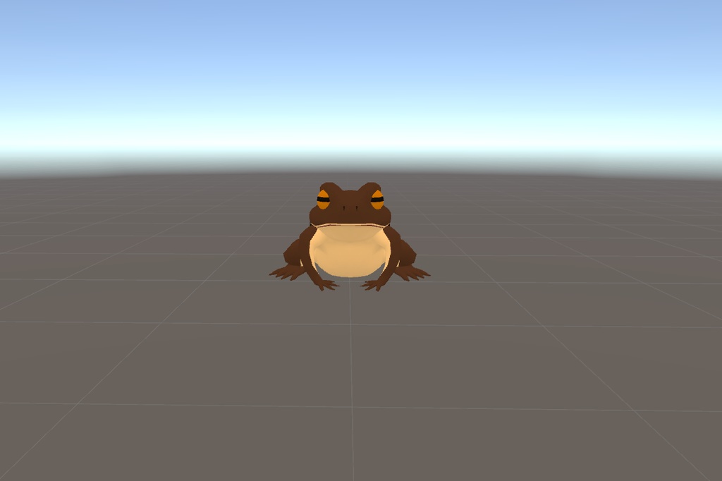 【3D】物言わぬガマ【小物】