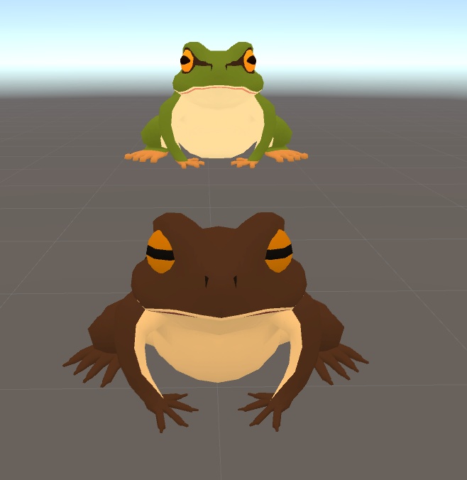 【3D】物言わぬガマ【小物】
