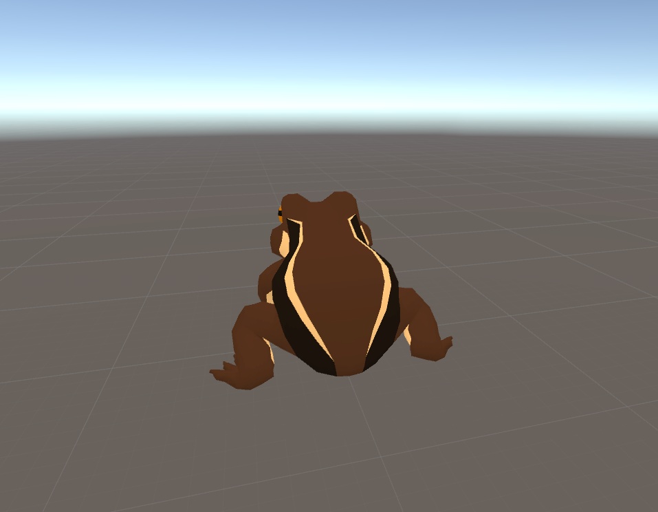 【3D】物言わぬガマ【小物】