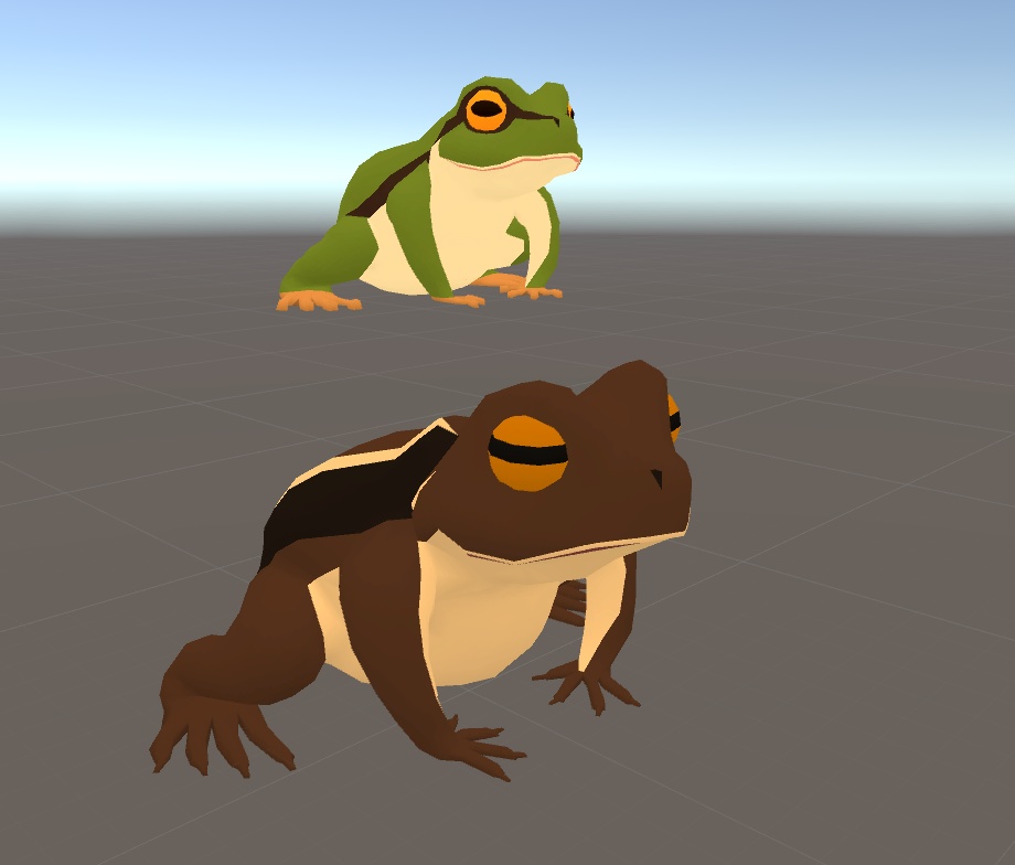 【3D】物言わぬガマ【小物】