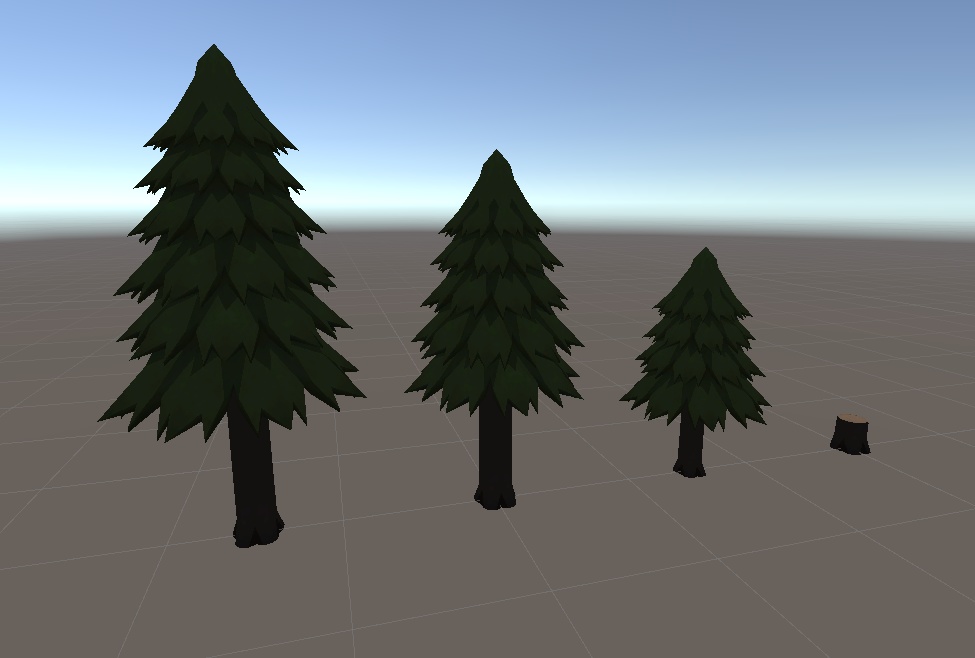 【3D】シンプルな木【小物】