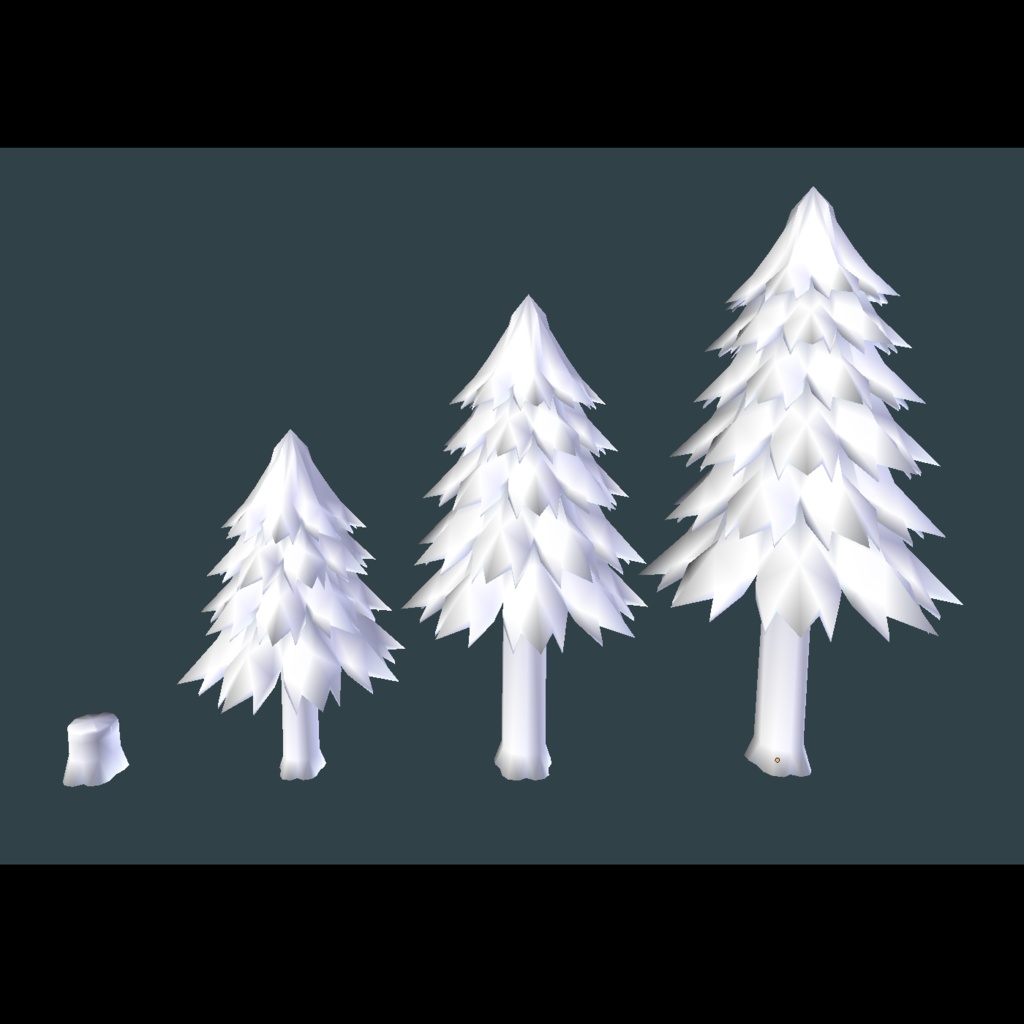 【3D】シンプルな木【小物】