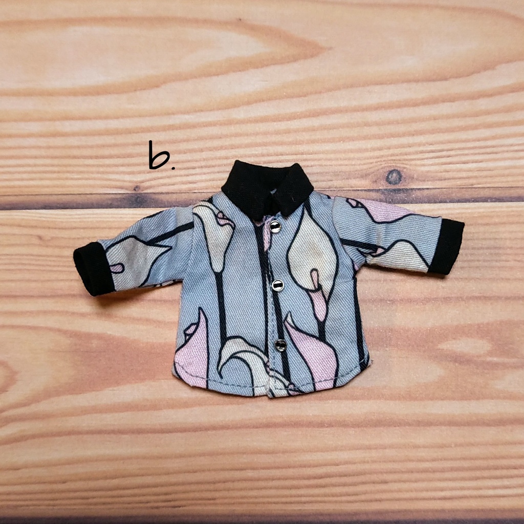 【1/12サイズ】柄シャツ