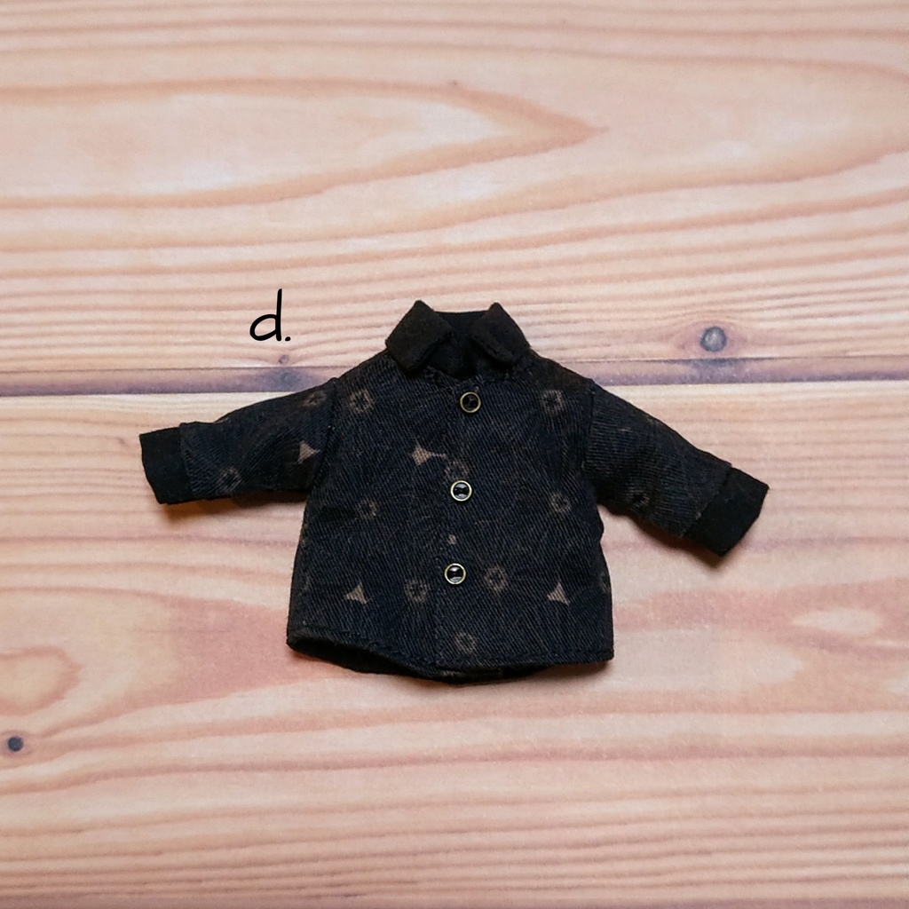 【1/12サイズ】柄シャツ