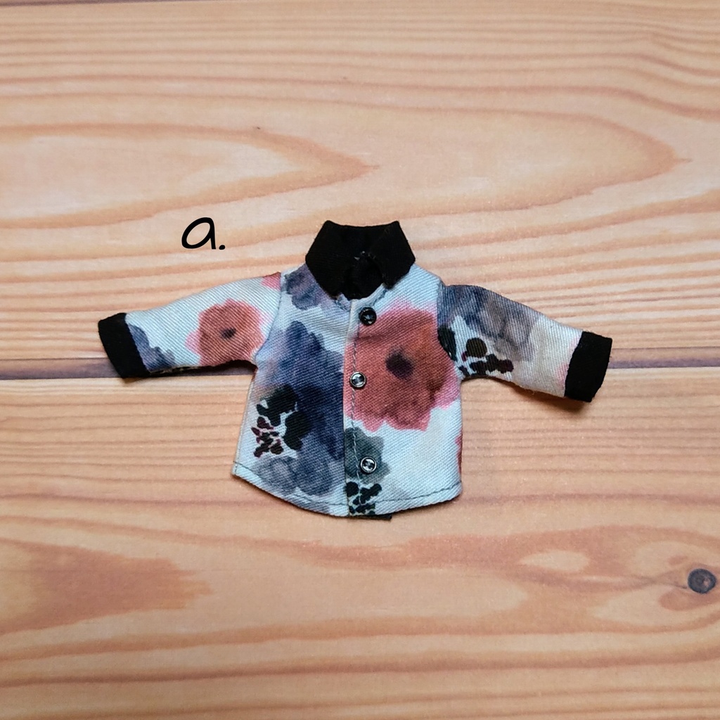 【1/12サイズ】柄シャツ