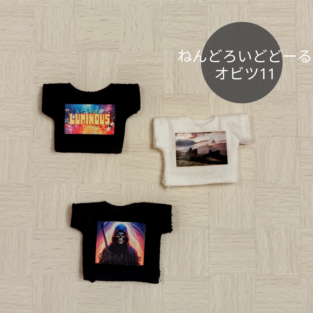 【1/12サイズ】バンド風Tシャツvol.2