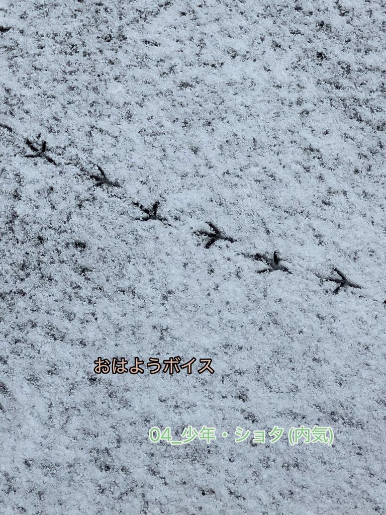 おはようボイス 04_少年・ショタ(内気)