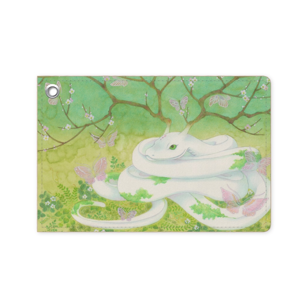 春告白蛇のパスケース