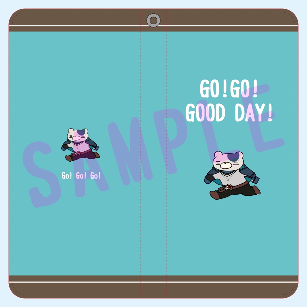 【予約販売】bnalゆるクマチケットホルダー