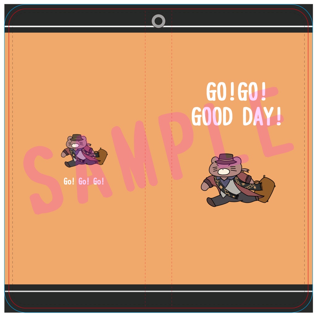 【予約販売】bnalゆるクマチケットホルダー