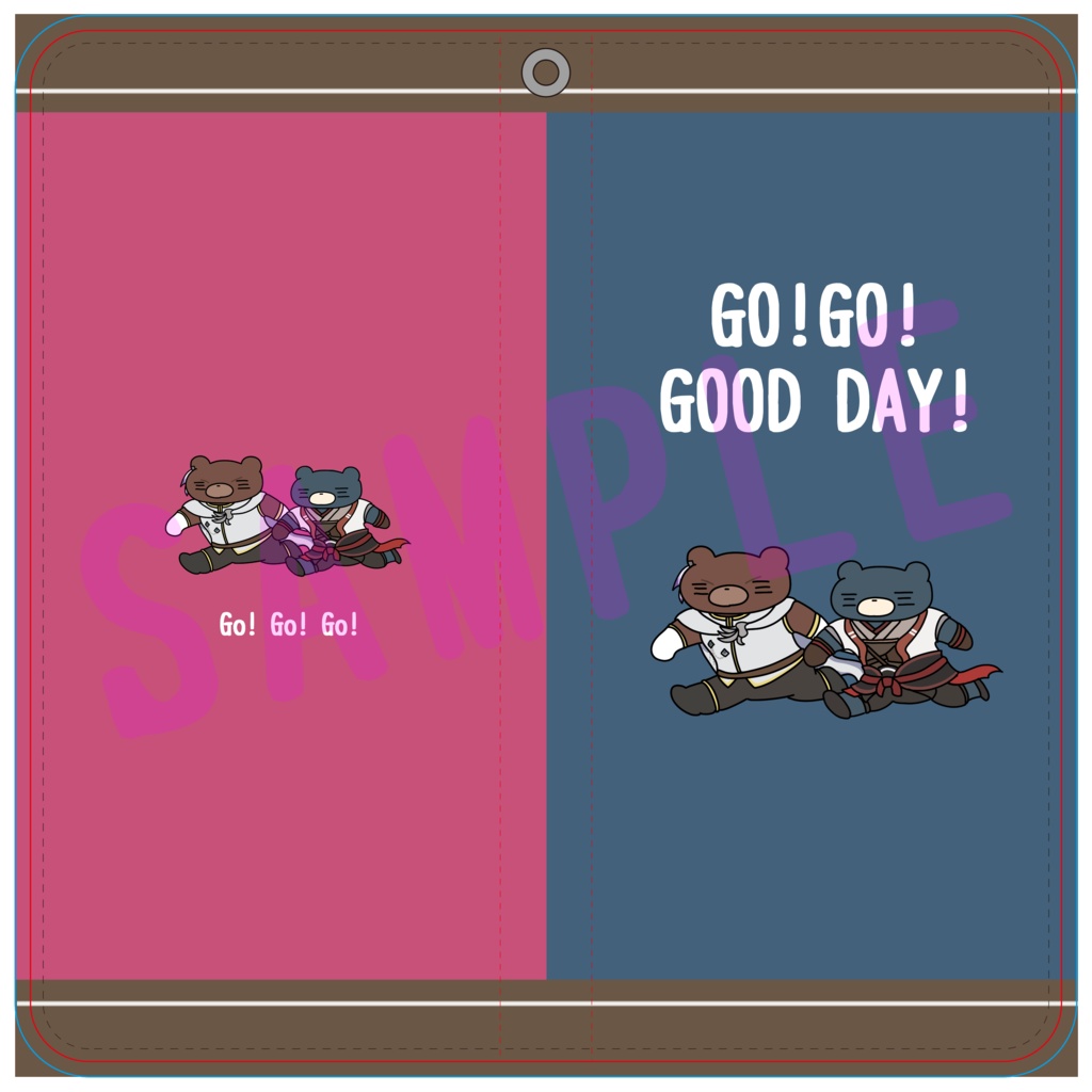 【予約販売】bnalゆるクマチケットホルダー