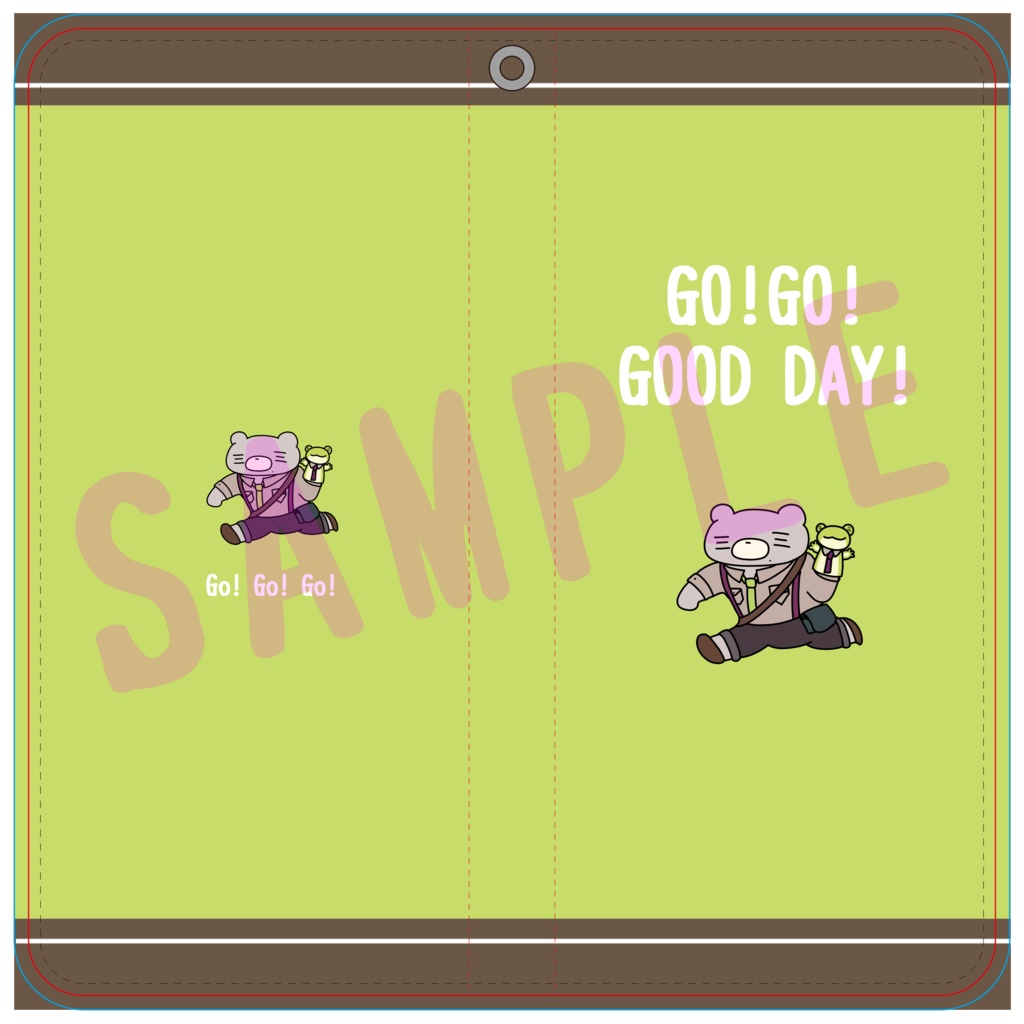 【予約販売】bnalゆるクマチケットホルダー