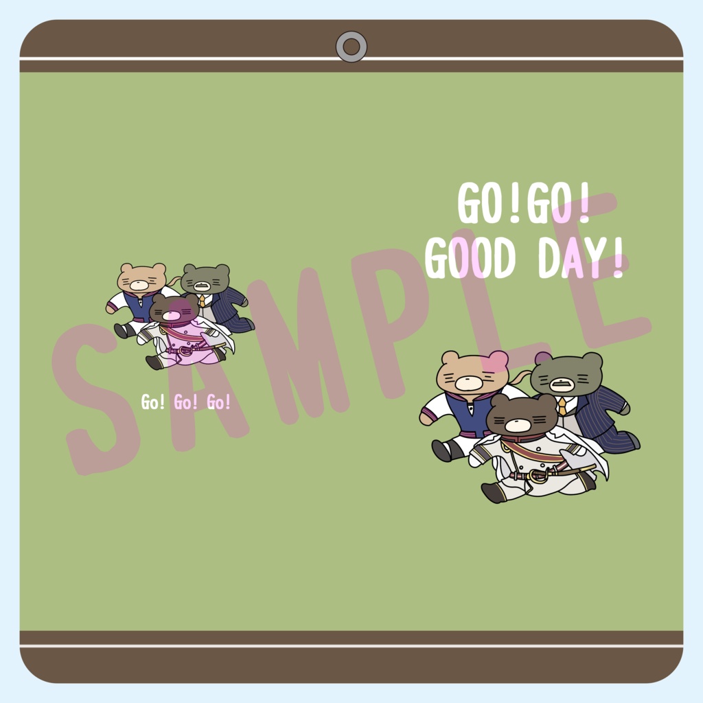 【予約販売】bnalゆるクマチケットホルダー