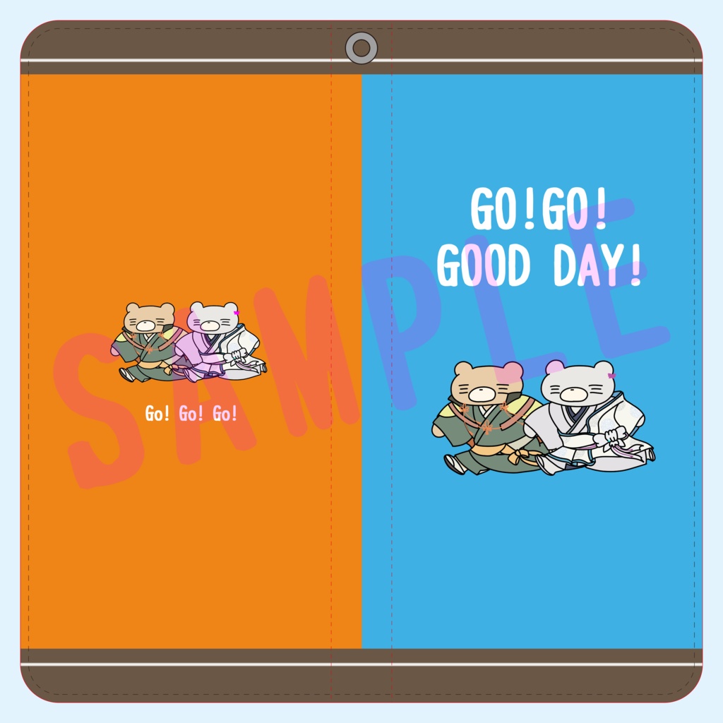 【予約販売】bnalゆるクマチケットホルダー