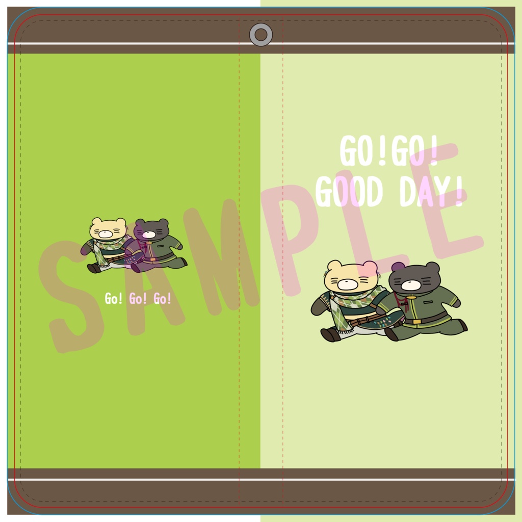 【予約販売】bnalゆるクマチケットホルダー