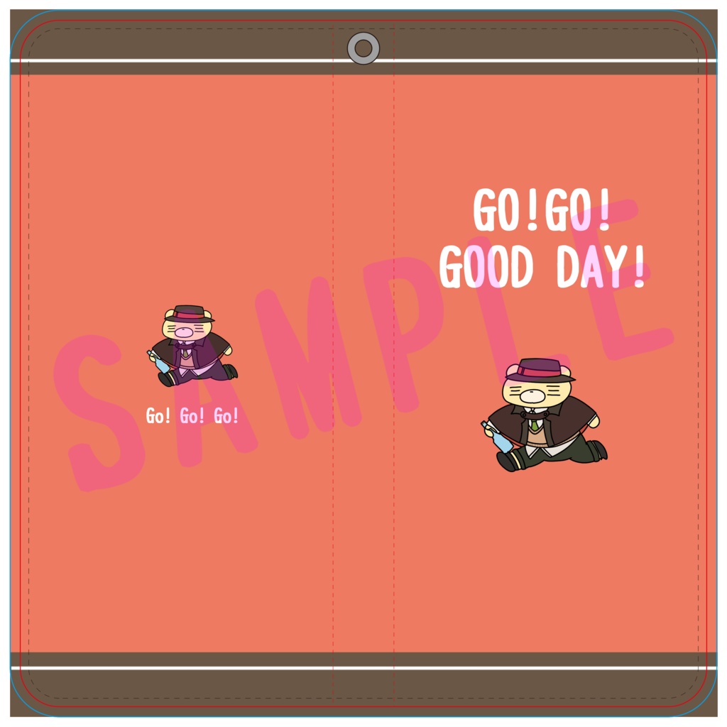 【予約販売】bnalゆるクマチケットホルダー