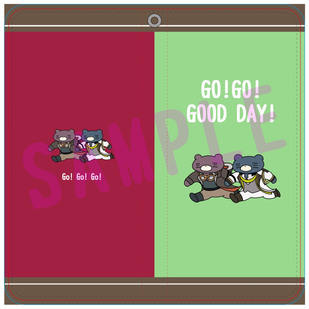 【予約販売】bnalゆるクマチケットホルダー