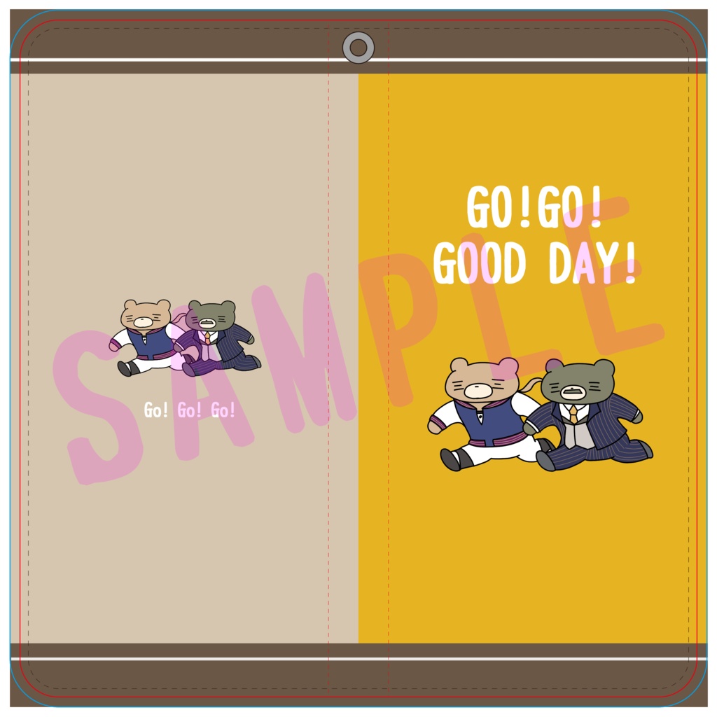 【予約販売】bnalゆるクマチケットホルダー