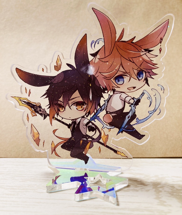 バニータル＆鍾アクスタ