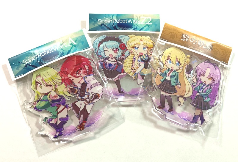 【アクリルスタンド各種】スパロボA:アクラミ、V:主人公ズ&ナイン