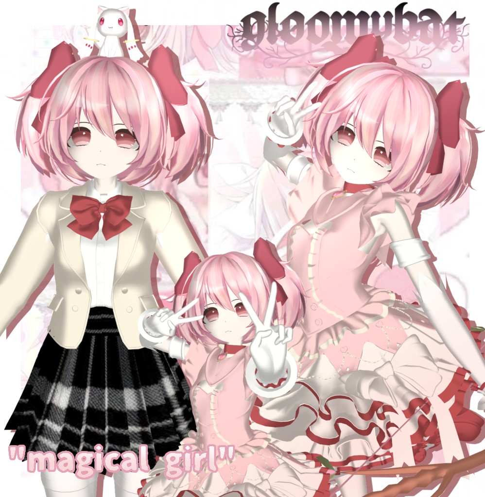 Magical girl Manuka makeup