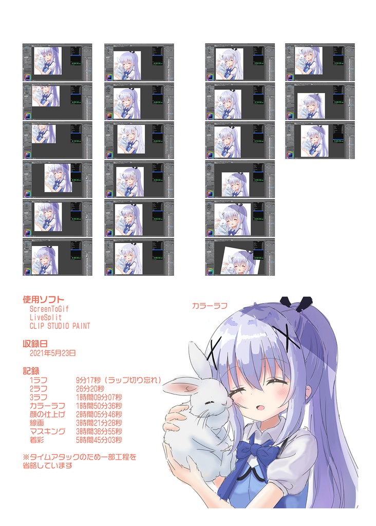 ココア&チノイラスト集 C&C