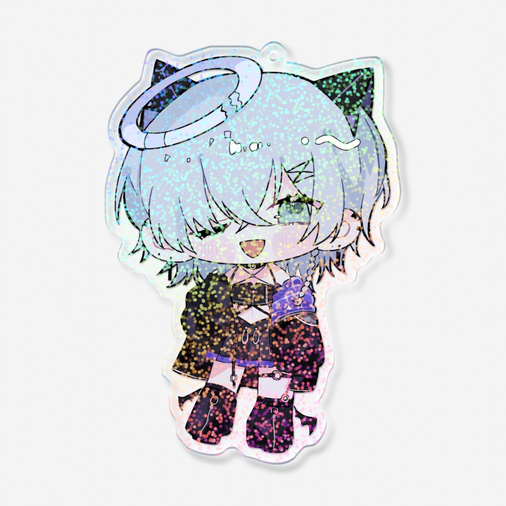 jilu©きらきらアクリルキーホルダー