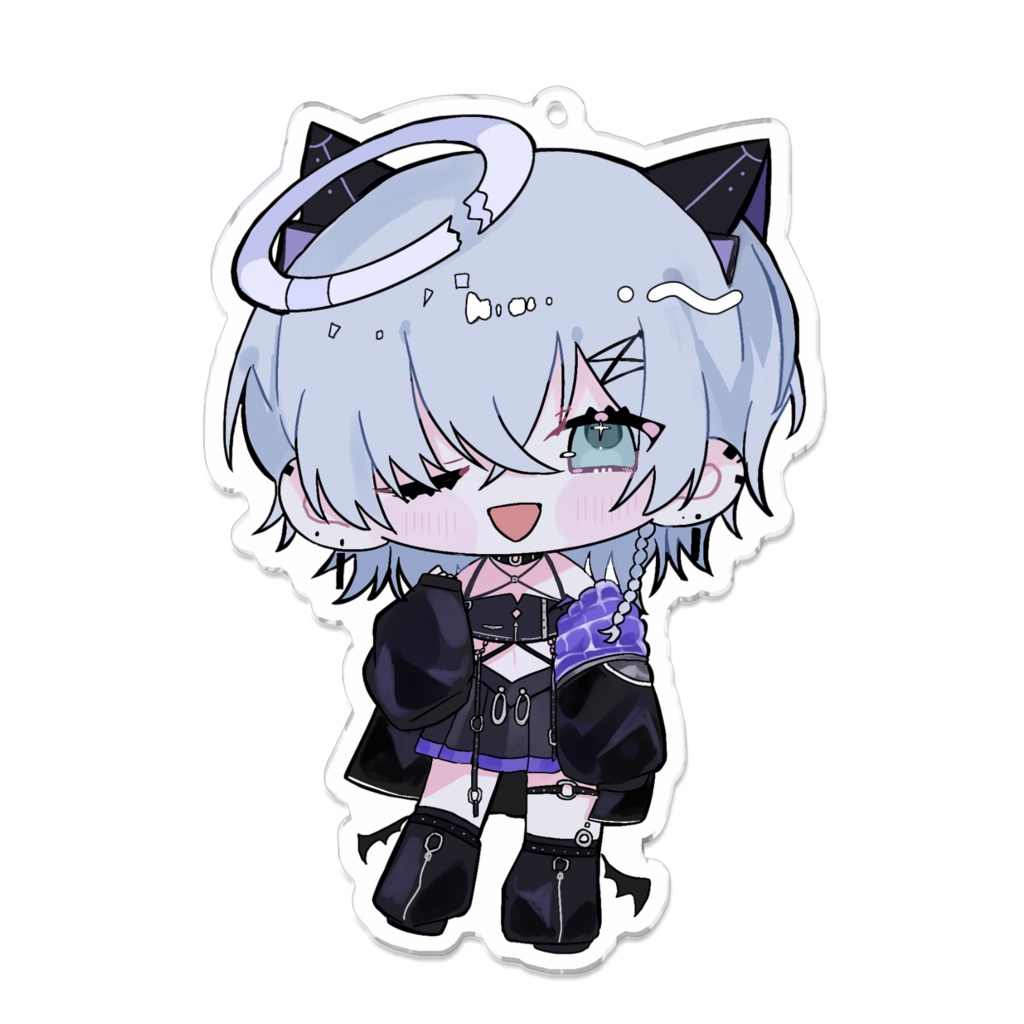 jilu©かわいいアクリルキーホルダー