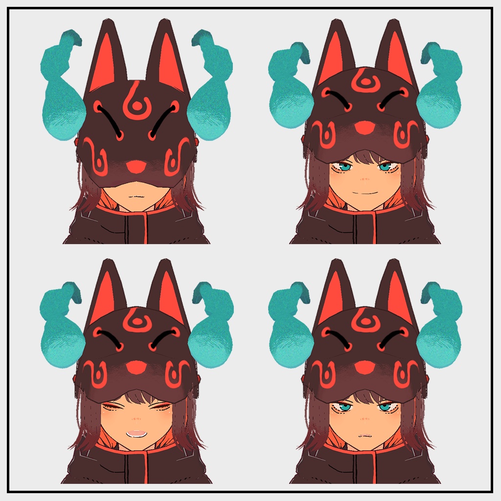 オリジナル3Dモデル「那尾 Nabi」