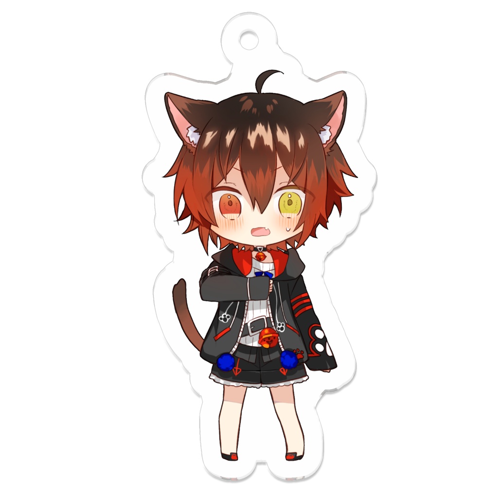 ドジっ子獣人ショタVtuber七転び八起き黒猫Ver.2
