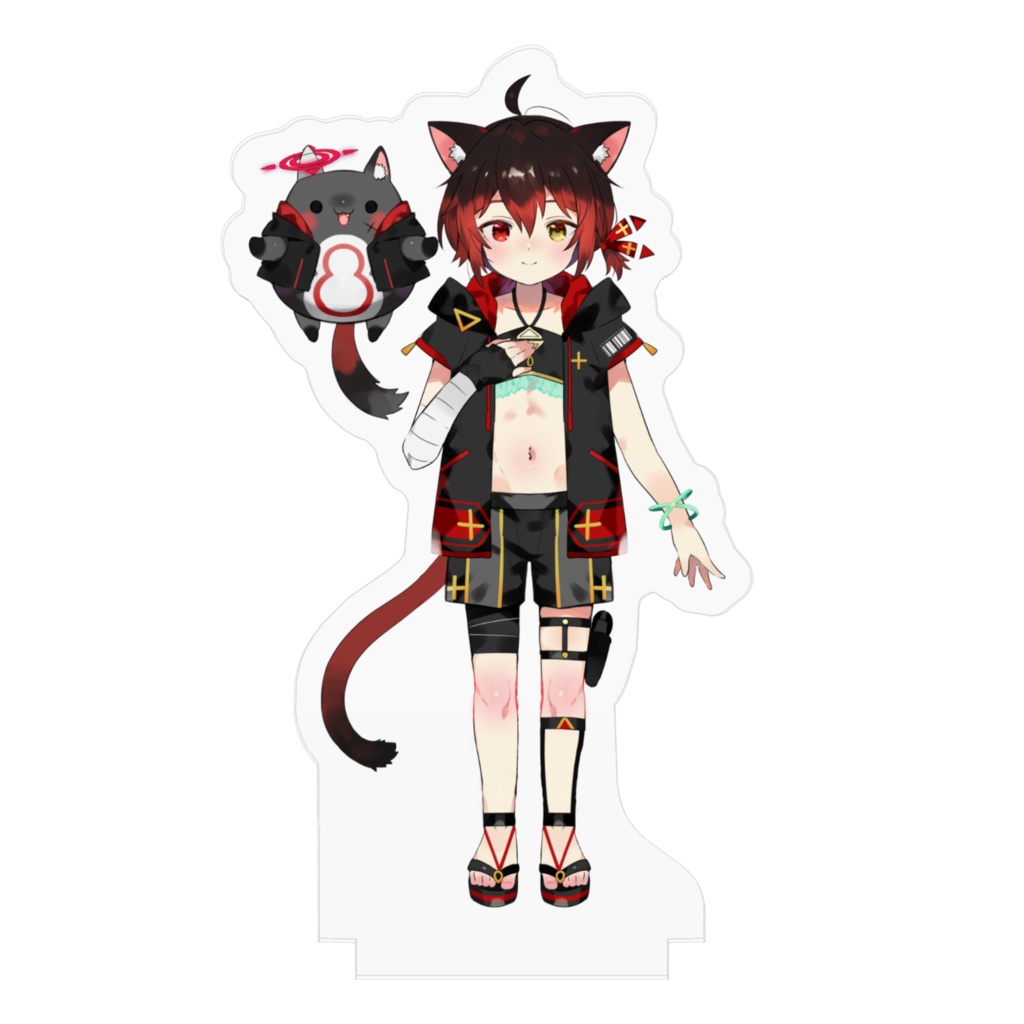 七転び八起き黒猫《水着衣装Ver.2》+ジル・ファフニール