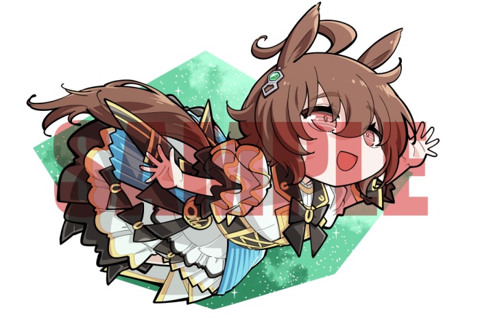 アグネスタキオン(Hope's Herald)アクリルキーホルダー