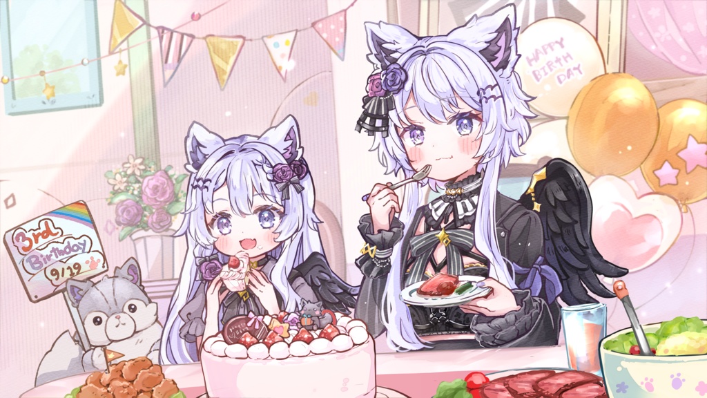 美味しそうなブランケット ～羽瑠流ウル3rd birthday記念グッズ～