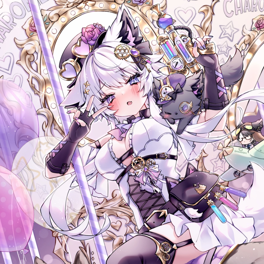 ミニ色紙 ～羽瑠流ウル3rd birthday記念グッズ～