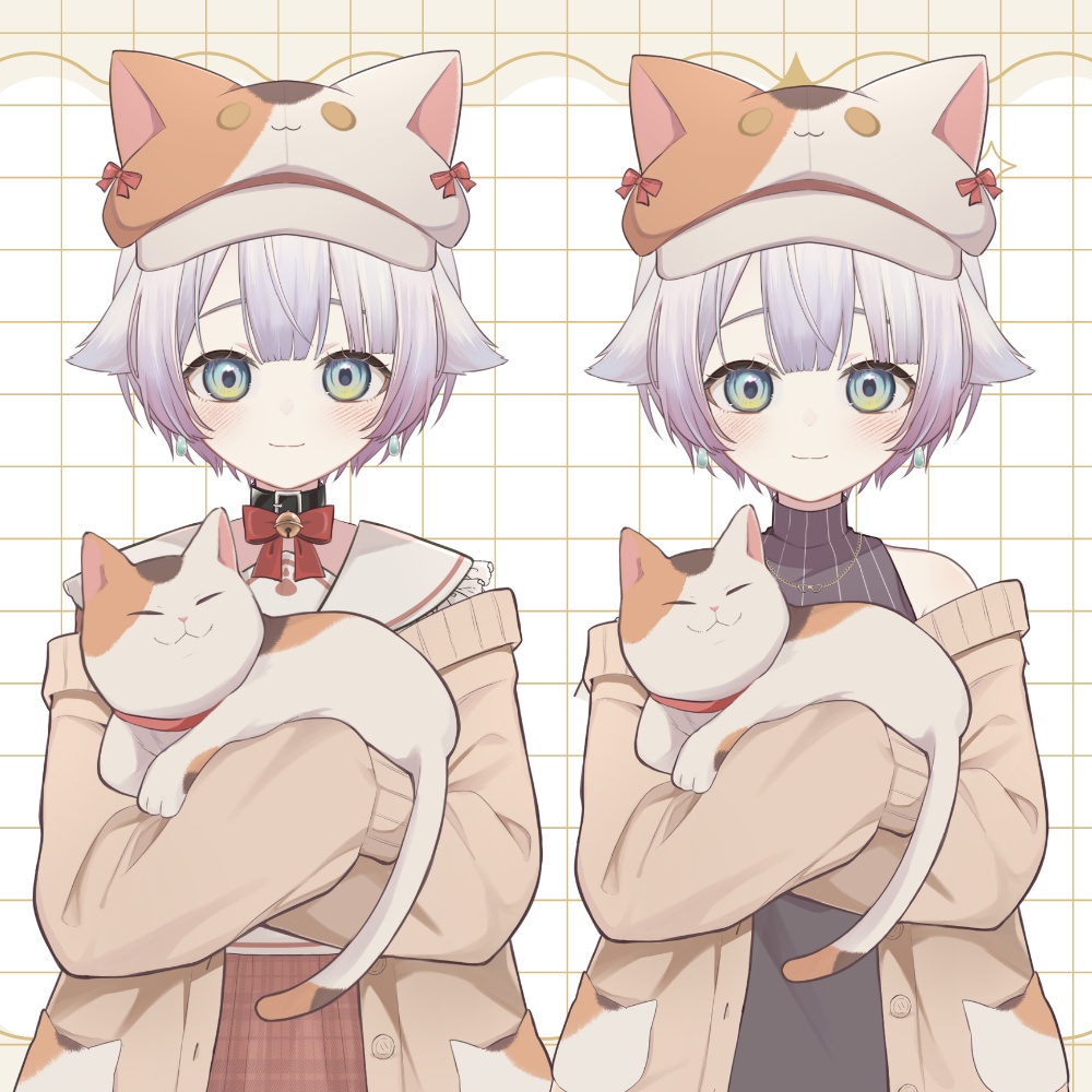 【無料版あり】猫耳衣装【Vtuber素材】