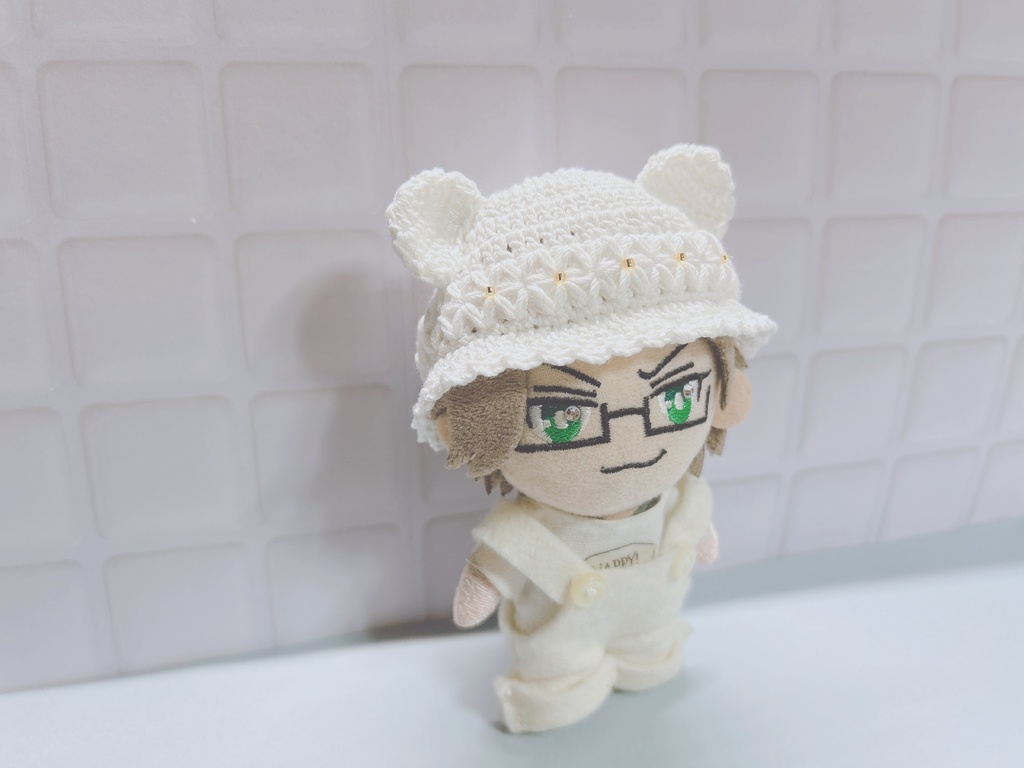 レース糸の帽子🌷