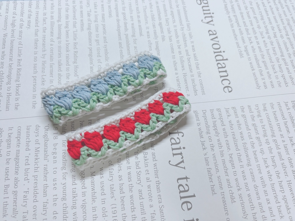 チューリップのヘアバンド🌷