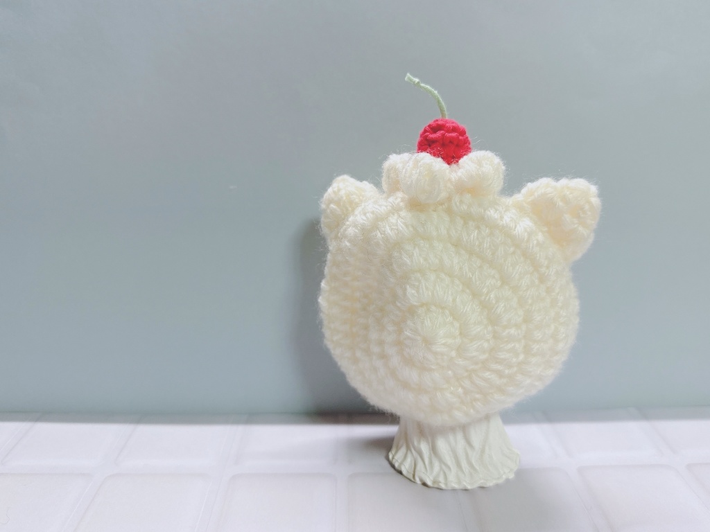 ケーキとくまな被り物🍰🐻