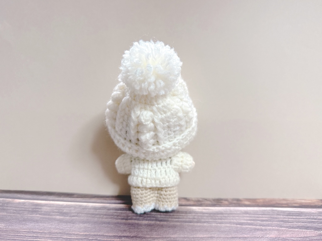 【12月新作】アップリケ付きニット帽🐻⭐️