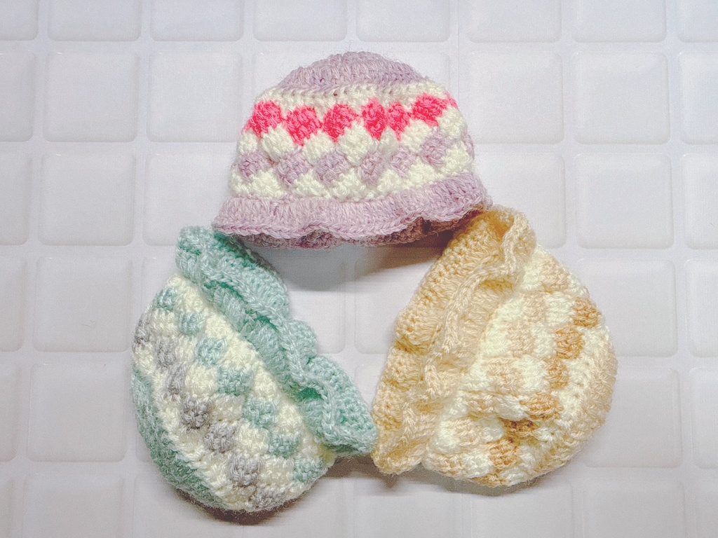 アフガン帽子🌼