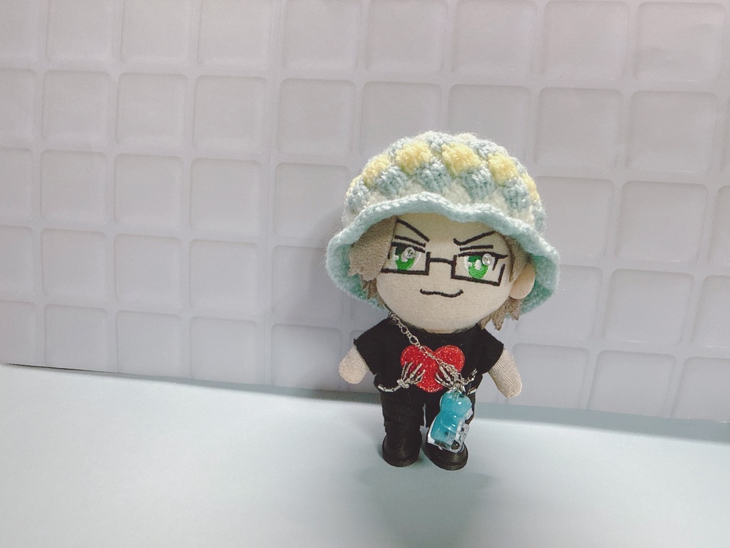 花柄アフガン帽子🌷