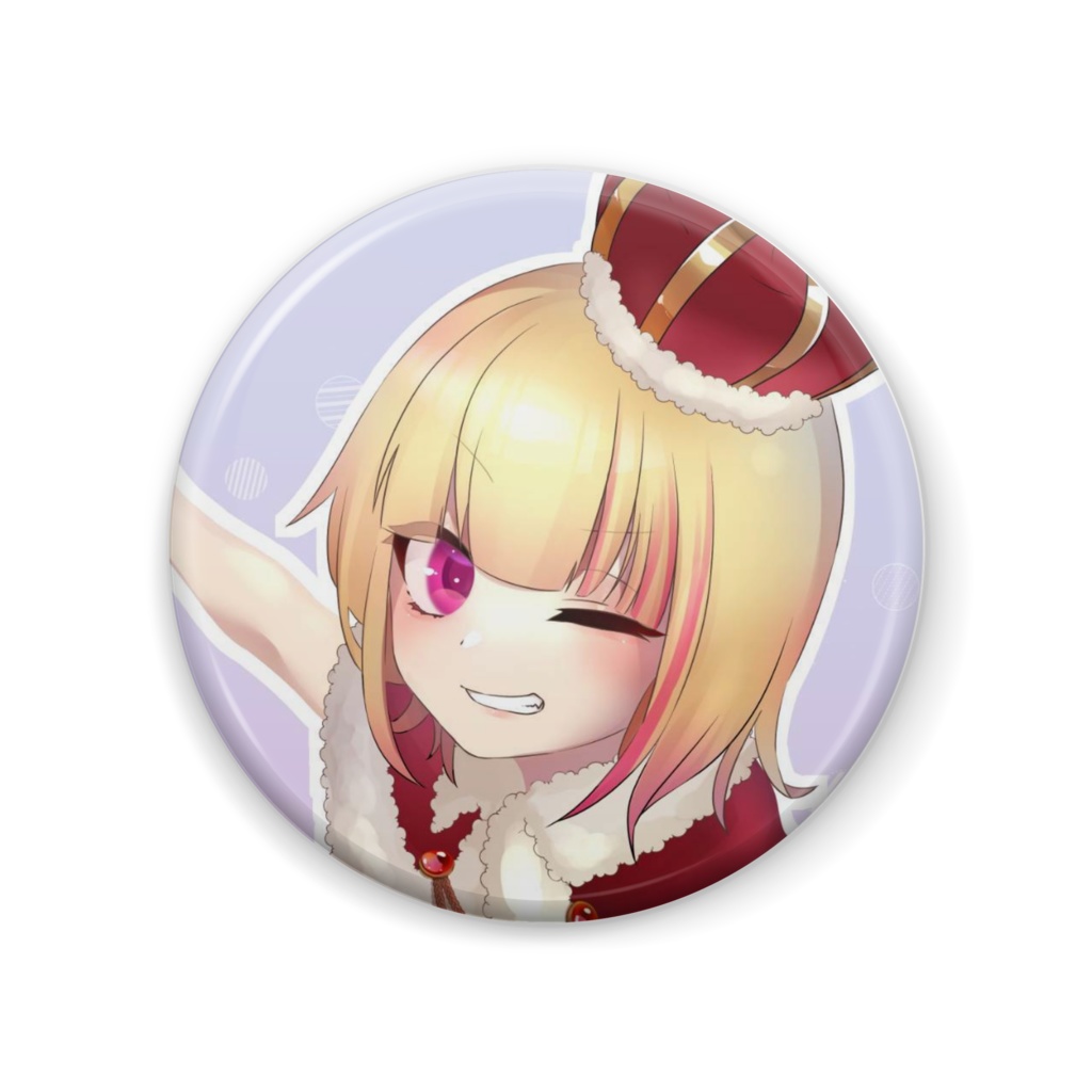 ぴゅこる缶バッジ(大)57mm